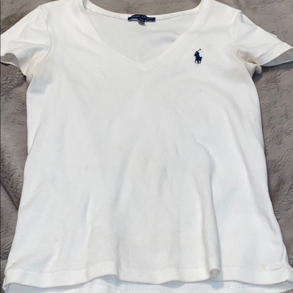 White Ralph Lauren T Shirt